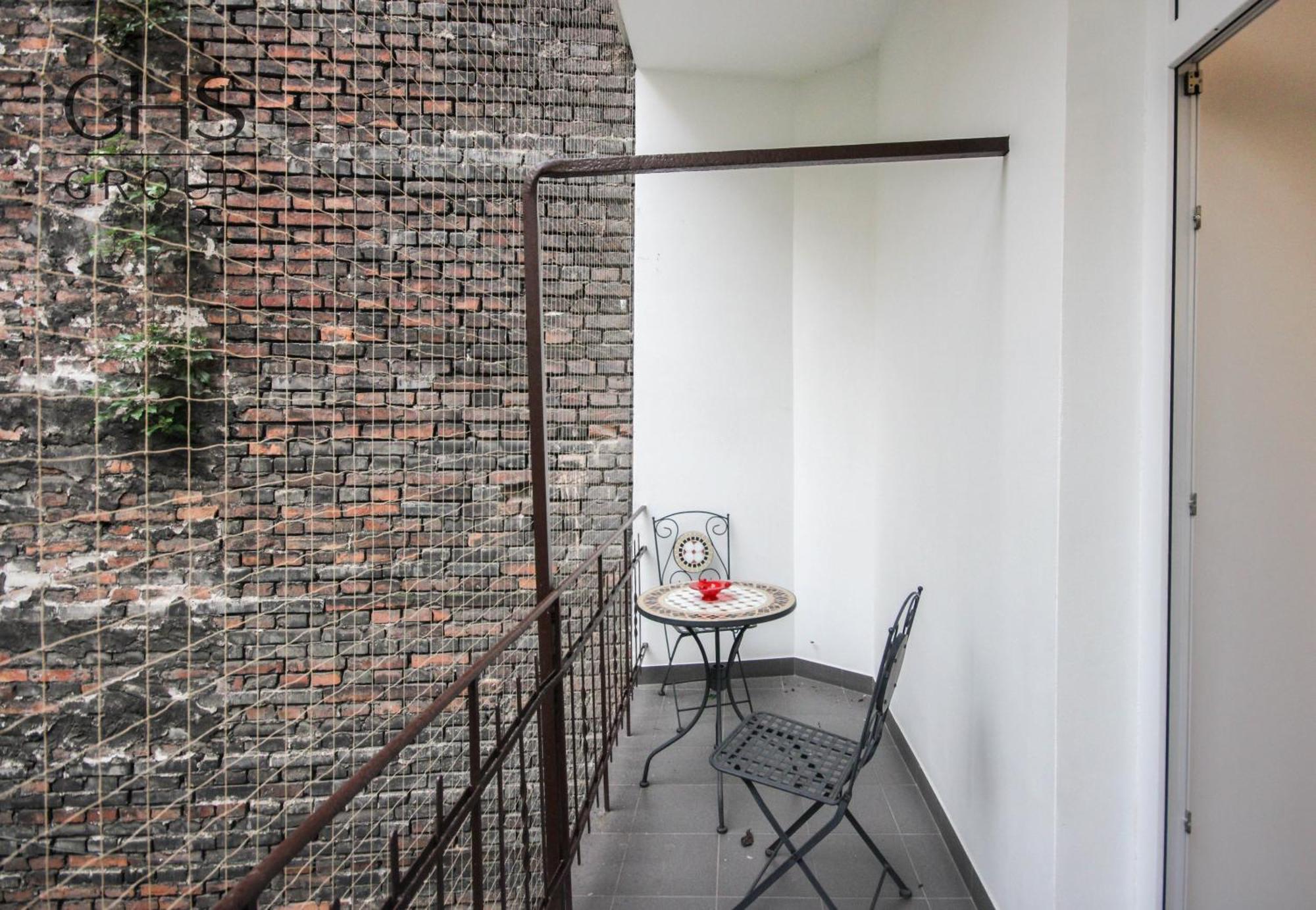 Two-Bedroom Apartment Balcony